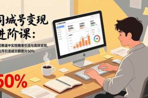 （17015期）同城号变现进阶课：在同城赛道中实现精准引流与高效变现，单店月引流成交额提升50%